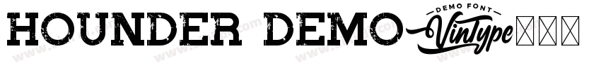 Hounder Demo字体转换